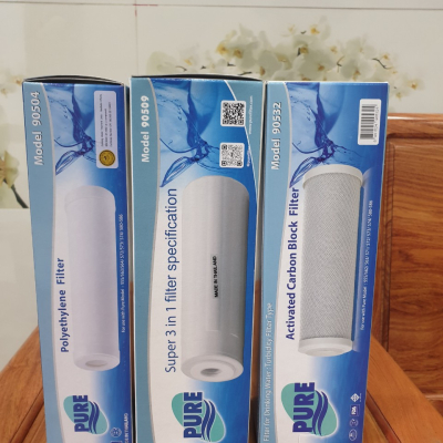 Bộ Lõi Lọc 1,2,3 Nhập Khẩu Chính Hãng Pure Thái Lan