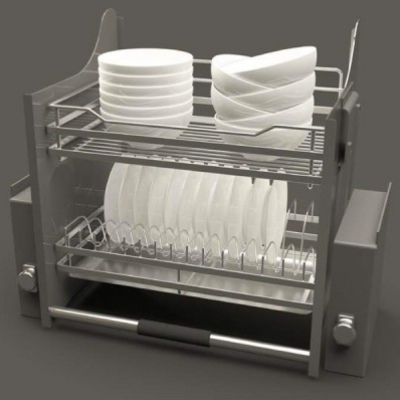 Kệ chén đĩa nâng hạ Cucina Lento 504.76.214