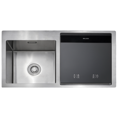 Máy rửa chén tích hợp Malloca WQP6-890F4
