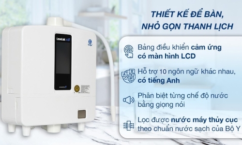 Máy lọc nước Leveluk K8 màn hình cảm ứng: ưu điểm & so sánh với các dòng máy lọc điện giải khác