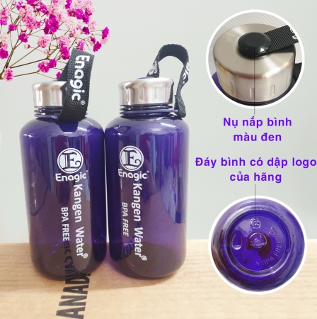 Bình 1L Đựng Nước Ion kiềm Enagic Giữ Hydrogen
