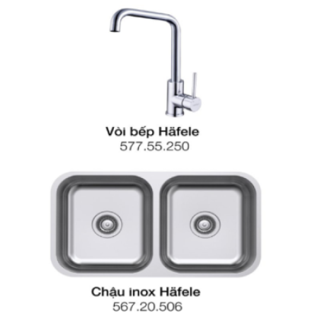 Bộ Combo Sản Phẩm Chậu Và Vòi Bếp Hafele 567.20.509