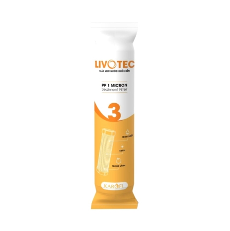 Lõi lọc nước Karofi Livotec số 3 PP 1 Micron