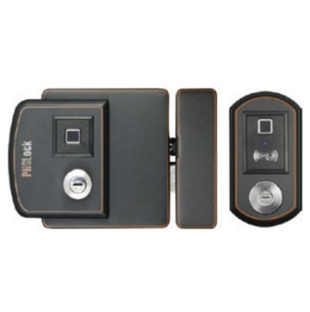 Khóa cổng PHGlock FE38 Đen B-BDC
