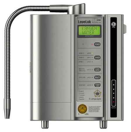 Máy điện giải ion kiềm Kangen LeveLuk SD501 Platinum