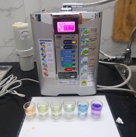 Máy lọc nước ion kiềm Nhật Bản HW-7000