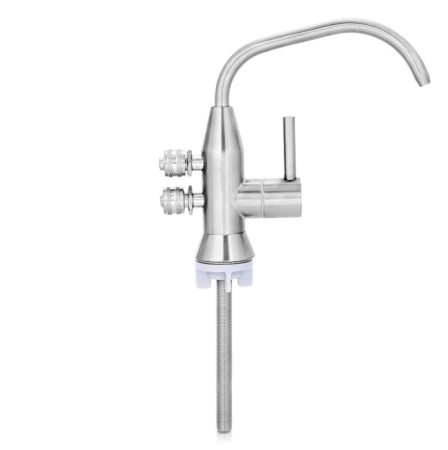Vòi Inox 304 cổ cao dùng làm vòi lấy nước máy điện giải Trim Ion